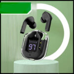 Bluetooth Headset Mini Transparent TWS with Digital Display, ENC Noise Reduction, Wireless Sports Earbuds for Music. - Image 3