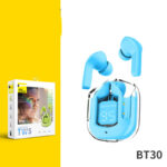 Bluetooth Headset Mini Transparent TWS with Digital Display, ENC Noise Reduction, Wireless Sports Earbuds for Music. - Image 9