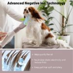 Pet Hair Dryer for Dogs & Cats – 2-in-1 Grooming Blower with Negative Ions & Adjustable Heat - Image 6