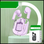 Bluetooth Headset Mini Transparent TWS with Digital Display, ENC Noise Reduction, Wireless Sports Earbuds for Music. - Image 5