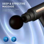 Mini Massage Gun – Portable USB Rechargeable Deep Tissue Muscle Massager for Pain Relief & Recovery – Compact Fascia Gun for Home, Office & Travel - Image 3