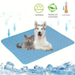 XL Pet Cooling Mat for Dogs & Cats – Summer Cold Bed Pad for Large & Small Breeds, Durable Ice Blanket for Floor, Sofa & Crate.
