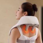 Oblique Muscle Shoulder And Neck Massager Clip Kneading Electric.