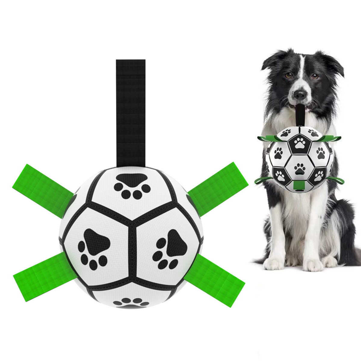 Dog Soccer Ball (Interactive Inflatable) – Training Toy for Large Dogs, Perfect for Border Collies and Outdoor Play" - Image 6