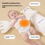 Pillow for Baby Sleep – Remote-Controlled Soothing Hand Plush | Cartoon Comfort for Infants & Toddlers - Image 2
