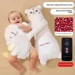 Pillow for Baby Sleep – Remote-Controlled Soothing Hand Plush | Cartoon Comfort for Infants & Toddlers - Image 5