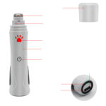 Pet Nail Trimmer for Cats and Dogs – Quiet, Safe, and Efficient Claw Grooming Tool (USB Rechargeable) - Image 3