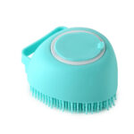 Silicone Dog Bath & Grooming Gloves – Pet Massage Brush with Shampoo Dispenser for Dogs & Cats – Easy Cleaning & Shedding Tool. - Image 4