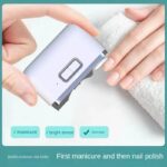 Electric Nail Clippers Mini-portable Nail Piercing Device - Image 2