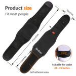 Heated Waist Belt for Back Pain Relief (USB ) – Adjustable 3-Level Heat Therapy Pad (Battery Not Included) - Image 4